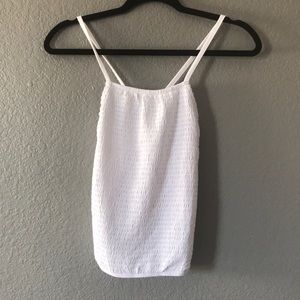 NWT Spaghetti Strap White Top XS.